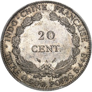 IIIe République (1870-1940). 20 cent(ièmes) 1894, A, Paris.