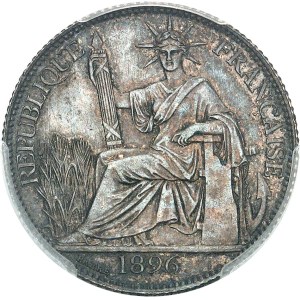 IIIe République (1870-1940). 20 cent(ièmes), différent torche 1896, A, Paris.