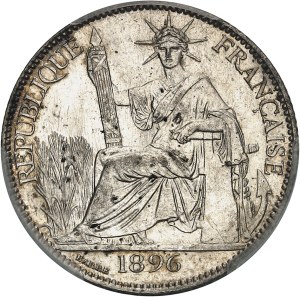 IIIe République (1870-1940). 20 cent, different beam 1896, A, Paris.
