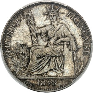 IIIe République (1870-1940). 20 cent(ièmes) 1898, A, Paris.