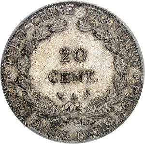 IIIe République (1870-1940). 20 cent 1898, A, Paris.