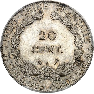 IIIe République (1870-1940). 20 cent(ièmes) 1899, A, Paris.