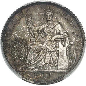 IIIe République (1870-1940). 20 cent(ièmes) 1901, A, Paris.