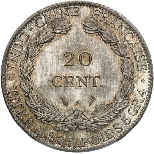 IIIe République (1870-1940). 20 cent(ièmes) 1914, A, Paris.