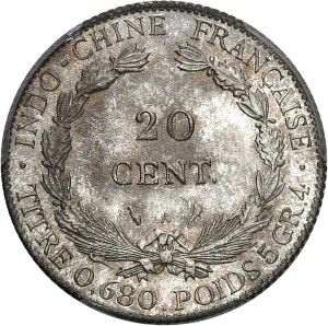 IIIe République (1870-1940). 20 cent(ièmes) 1923, A, Paris.