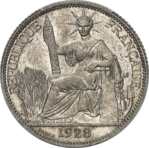 IIIe République (1870-1940). 20 cent(ièmes) 1928, A, Paris.