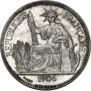 IIIe République (1870-1940). Piastre 1906, A, Paris.