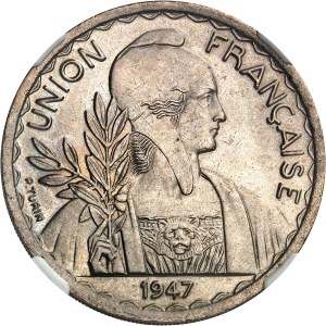 IVth Republic (1947-1958). 1 piastre 1947, Paris.