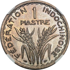 IVth Republic (1947-1958). 1 piastre 1947, Paris.