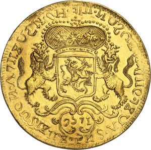 Borneo, Sultanate of Banjar. Gold presentation coin, module 20 ducats, on the type of the ducaton de Hollande (1759) [c.1830?], Banjarmasin ?