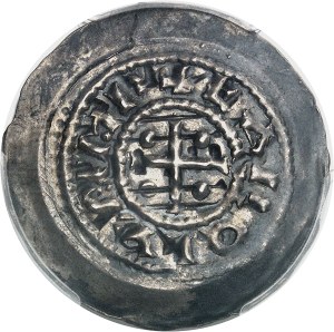 Italy (kingdom of), Charles III the Fat, King then Emperor (879-881-887). Large denarius, with imperial title ND (881-887), Milan.