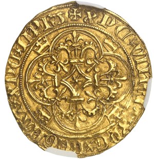 Asti, Charles d'Orléans (1408-1422). Golden shield, without the title seigneur d'Asti ND (1419 or 1422?), Orléans ?