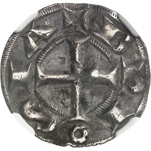Brescia (ville de). Gros (grosso) au nom de Frédéric Ier ND (1184-1249), Brescia.