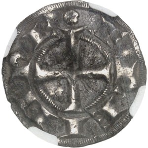 Brescia (ville de). Gros (grosso) au nom de Frédéric Ier ND (1184-1249), Brescia.