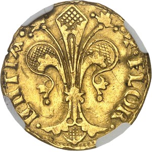 Florence (République de), Tedaldo di Bartolo Tedaldi (2e semestre 1452). Florin ND, Florence.