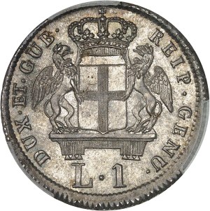 Genoa, Republic (1528-1797). 1 lira 1794, Genoa.