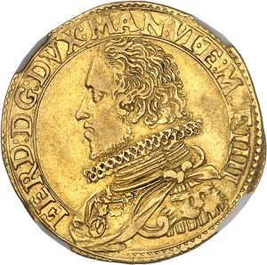Mantua, Ferdinand Gonzaga (1612-1626). Doppia dated MDCXVI (1616), Mantua.