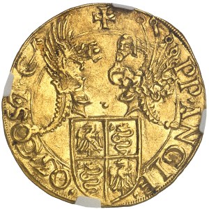 Milan (Duchy of), Giovanni Galeazzo Maria Sforza (1476-1494). Double ducat ND (1476-1477), Milan.