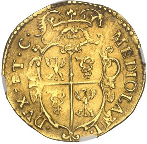 Milan (Duchy of), Charles II (1665-1700), Doppia 1676, Milan.