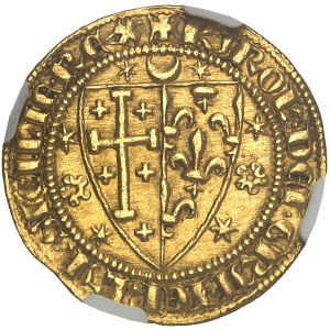 Naples (Kingdom of), Charles I d'Anjou (1266-1285). Salut or Golden Pug ND (1278-1285), Naples.