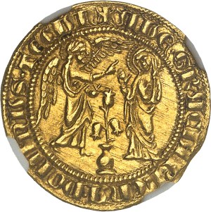 Naples (Kingdom of), Charles I d'Anjou (1266-1285). Salut or Golden Pug ND (1278-1285), Naples.