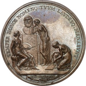 Naples and Sicily, Ferdinand IV (1759-1816). Medal, foundation of the Palermo School of Drawing, by N. Morghen 1792, Naples.