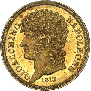 Naples, Joachim Murat (1808-1815). 20 lire 1813, Naples.