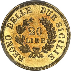 Naples, Joachim Murat (1808-1815). 20 lire 1813, Naples.