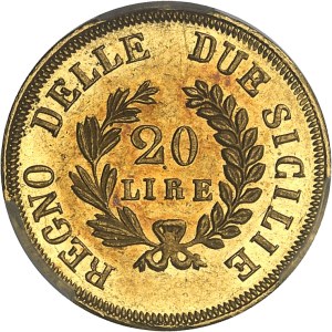 Naples, Joachim Murat (1808-1815). 20 lire 1813, Naples.