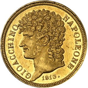 Naples, Joachim Murat (1808-1815). 20 lire 1813, Naples.
