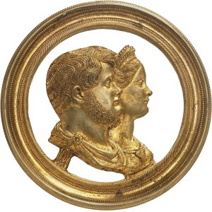 Naples et Deux-Siciles, Ferdinand II (1830-1859). Fonte, second mariage de Ferdinand II de Bourbon avec Marie-Thérèse d’Autriche ND (c.1837), Naples.