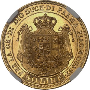 Parma, Marie-Louise (1815-1847). 40 lira 1815, Milan.