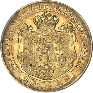 Parme, Marie-Louise (1815-1847). 20 lire 1832/15, Milan.