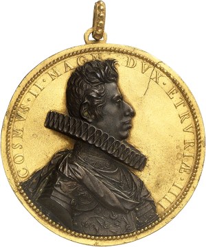 Tuscany (Grand Duchy of), Cosimo II de' Medici (1609-1621). Medal, Cosme II de Médicis, by G. Dupré 1613.