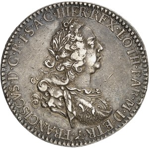 Toscane (Grand-duché de), François II de Lorraine (1737-1765). Francescone (4 fiorini ou 10 paoli) 1747, Florence.