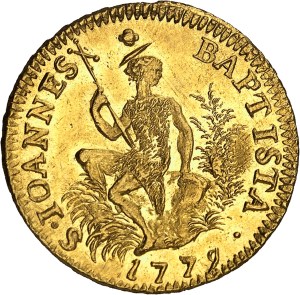 Tuscany (Grand Duchy of), Pierre-Léopold de Habsbourg-Lorraine (1765-1790). Ruspone (3 sequins) 1779, Florence.