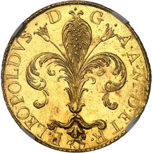 Toscane (Grand-duché de), Pierre-Léopold de Habsbourg-Lorraine (1765-1790). Ruspone (3 sequins) 1790, Florence.