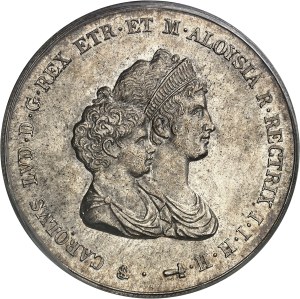Tuscany (Grand Duchy of), Charles Louis (1803-1807). Dena de 10 lire, regency of Marie-Louise 1807, Florence.