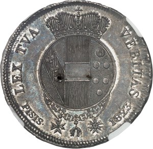 Tuscany (Grand Duchy of), Ferdinand III of Lorraine restored (1814-1824). Half-Francescone (large bust) 1823, Florence.
