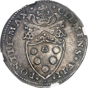 Vatican, Clement VII (1523-1534). Doppio giulio ND (after 1527), Rome.