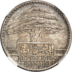 Lebanon (Republic of). Essay of 50 piastres 1939, Paris.