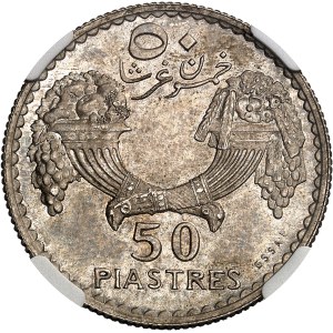 Liban (République du). Essai de 50 piastres 1939, Paris.