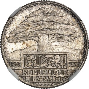 Lebanon (Republic of). Essay of 25 piastres 1929, Paris.
