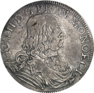 Honoré II (1604-1662). Ecu de 60 sols 1654, Monaco.