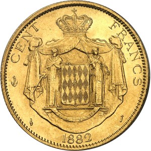 Charles III (1853-1889). 100 (Cent) francs 1882, A, Paris.