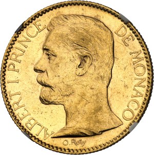 Albert I (1889-1922). 100 (one hundred) francs 1895, A, Paris.