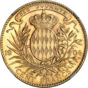 Albert I (1889-1922). 100 (one hundred) francs 1904, A, Paris.