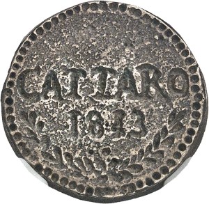 First Empire / Napoleon I (1804-1814). 1 franc, siege of Cattaro 1813, Cattaro.