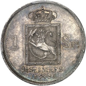 Charles XIV Jean (1818-1844). 1 specie daler, 2e type 1835, Kongsberg.