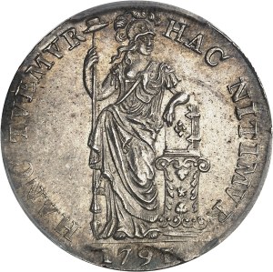 Holland, Republic of the Seven United Provinces of the Netherlands (1581-1795). 1 florin (1 gulden) 1791, Amsterdam.